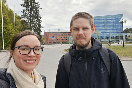 Photo from visit to Uppsala.